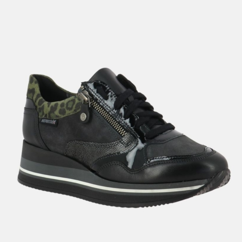 Mephisto Olimpia Sneakers Black Size 7